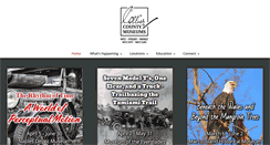 Desktop Screenshot of colliermuseums.com
